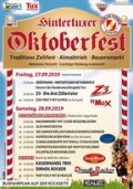 Programm zum Oktoberfest in Hintertux.