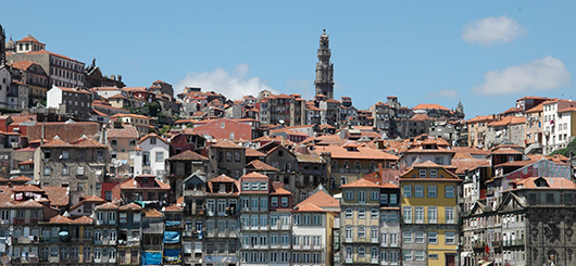 Porto, view from the old harbour.